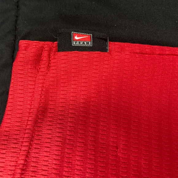 Vintage Nike Mens Sz large Red Arkansas Pullover sweater dri fit - Picture 8 of 8